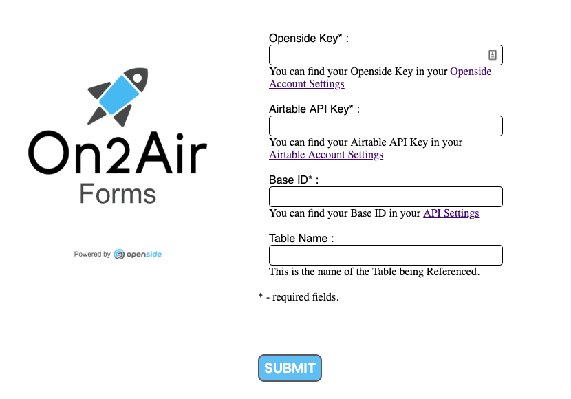 airtable form banner size